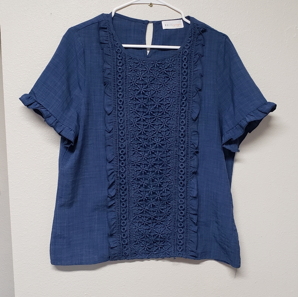 Blue blouse